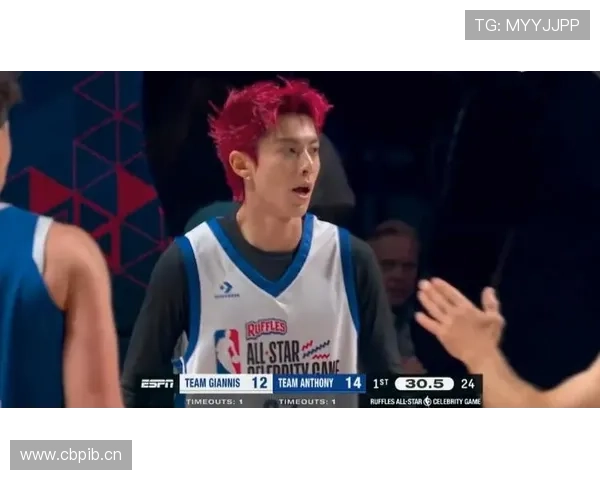 王鹤棣致敬老詹闪耀全明星赛场